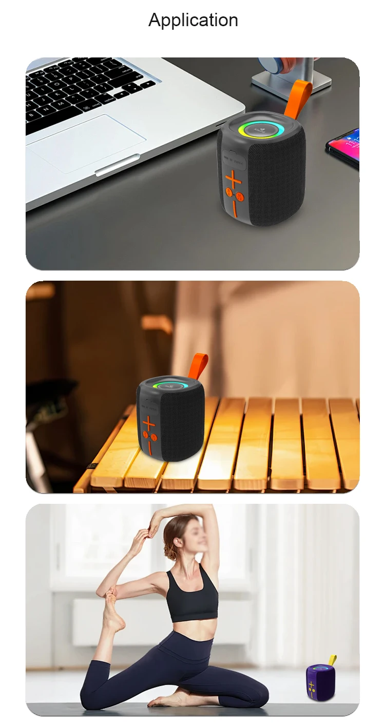 Kisonli Q40 China Manufacturer Mp3 Mini Subwoofer Portable Bt Speaker