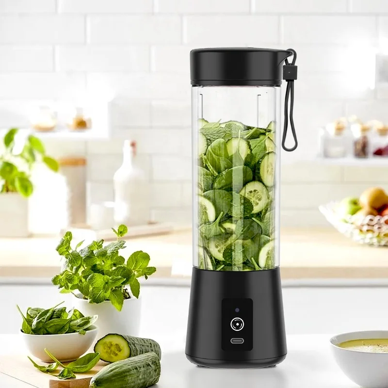 Fruit Juicer Popular Mini Electric Portable Wireless Rechargeable Bottle Juicer Blender for Traveling