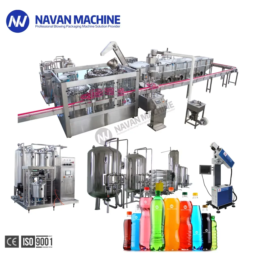 NAVAN 2L Fully Automatic Carbonated Beverage Cola Soda Filling Machine details