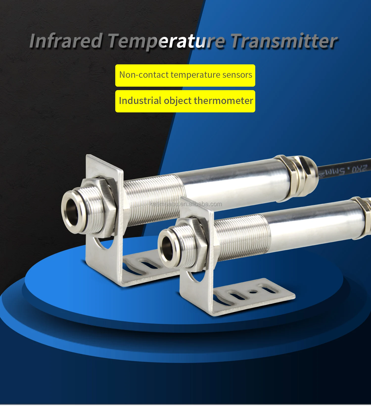 420ma Output Laser Temperature Transmitter Pyrometer Non Contact