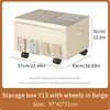 Beige with wheel