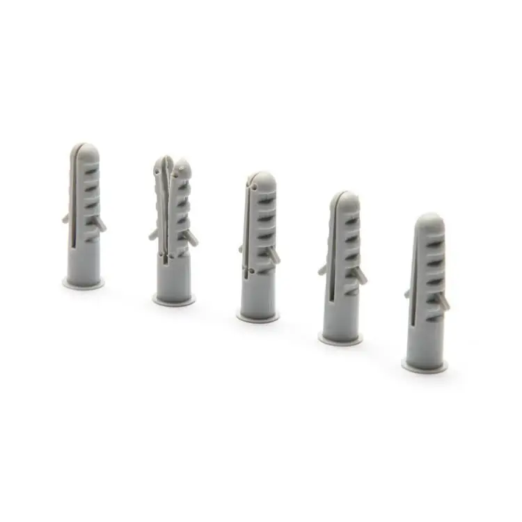 Free Sample 6Mm 8Mm 10Mm 12Mm Plastic Screw Anchor Wall Plug