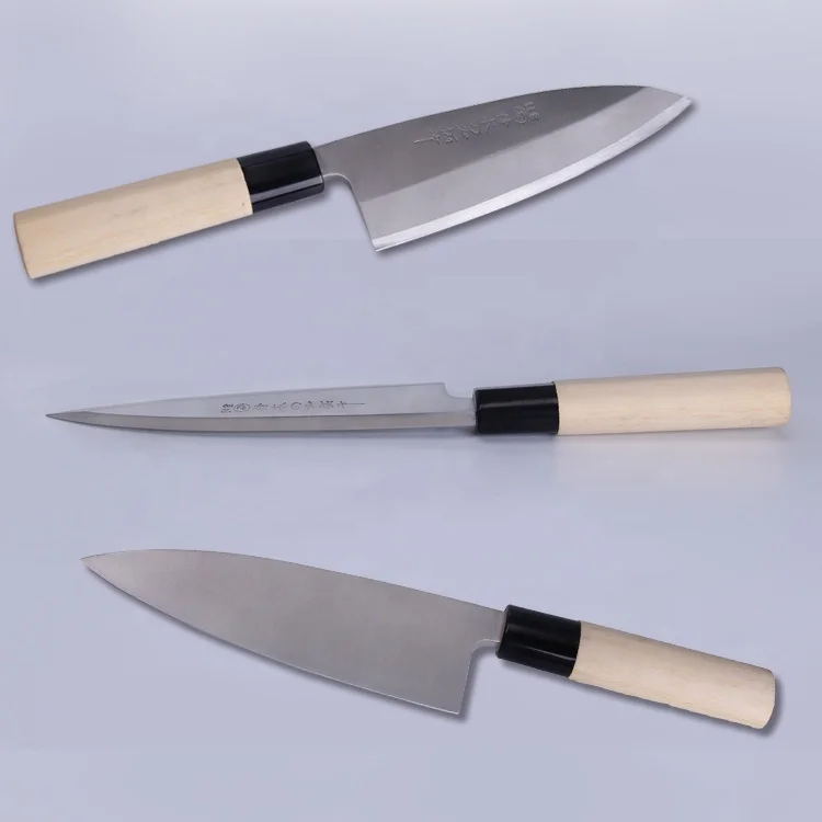 包丁6本セット 木製ハンドル 東京杉本 中華包丁 6番 木製ハンドル 杉本