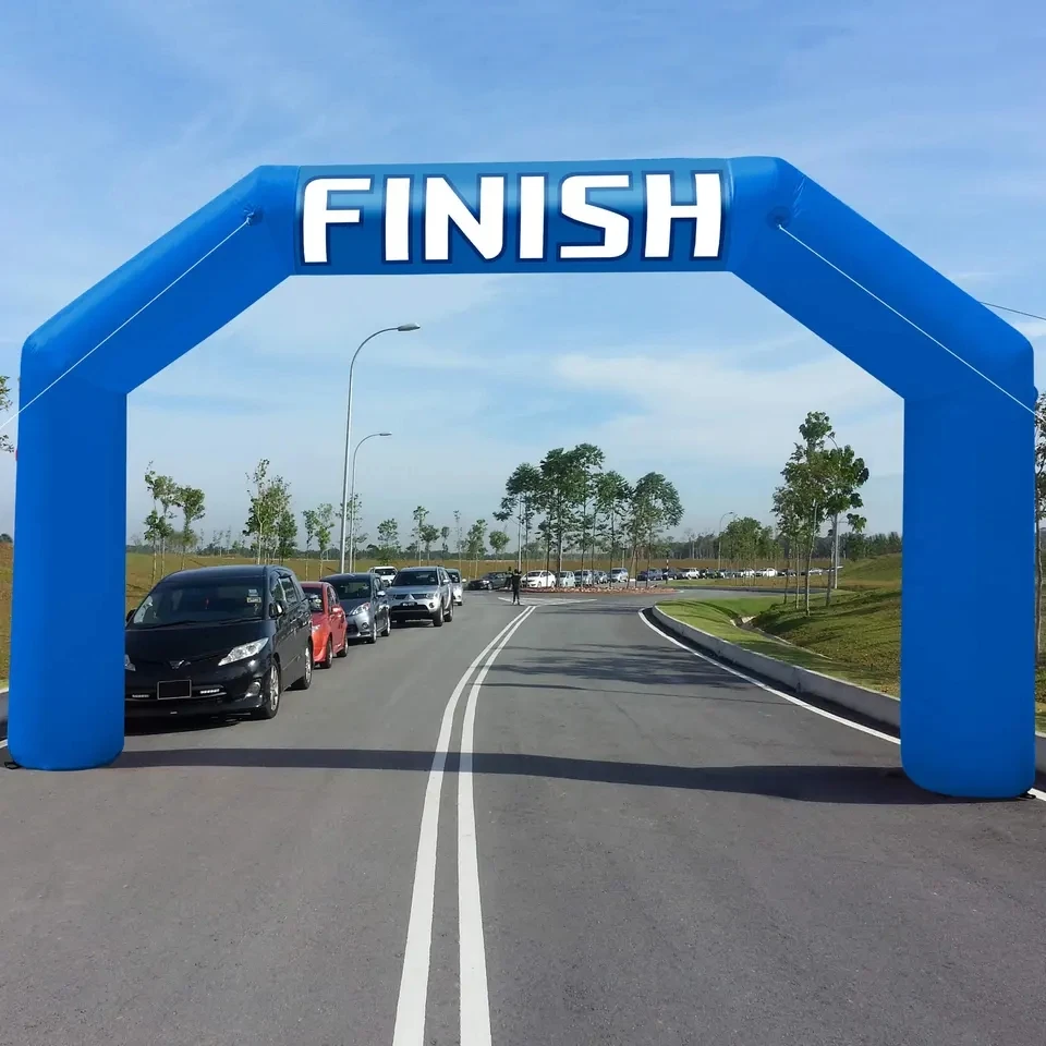 Outdoor Activity Events Customize logo Size Marathon Start Finish Line