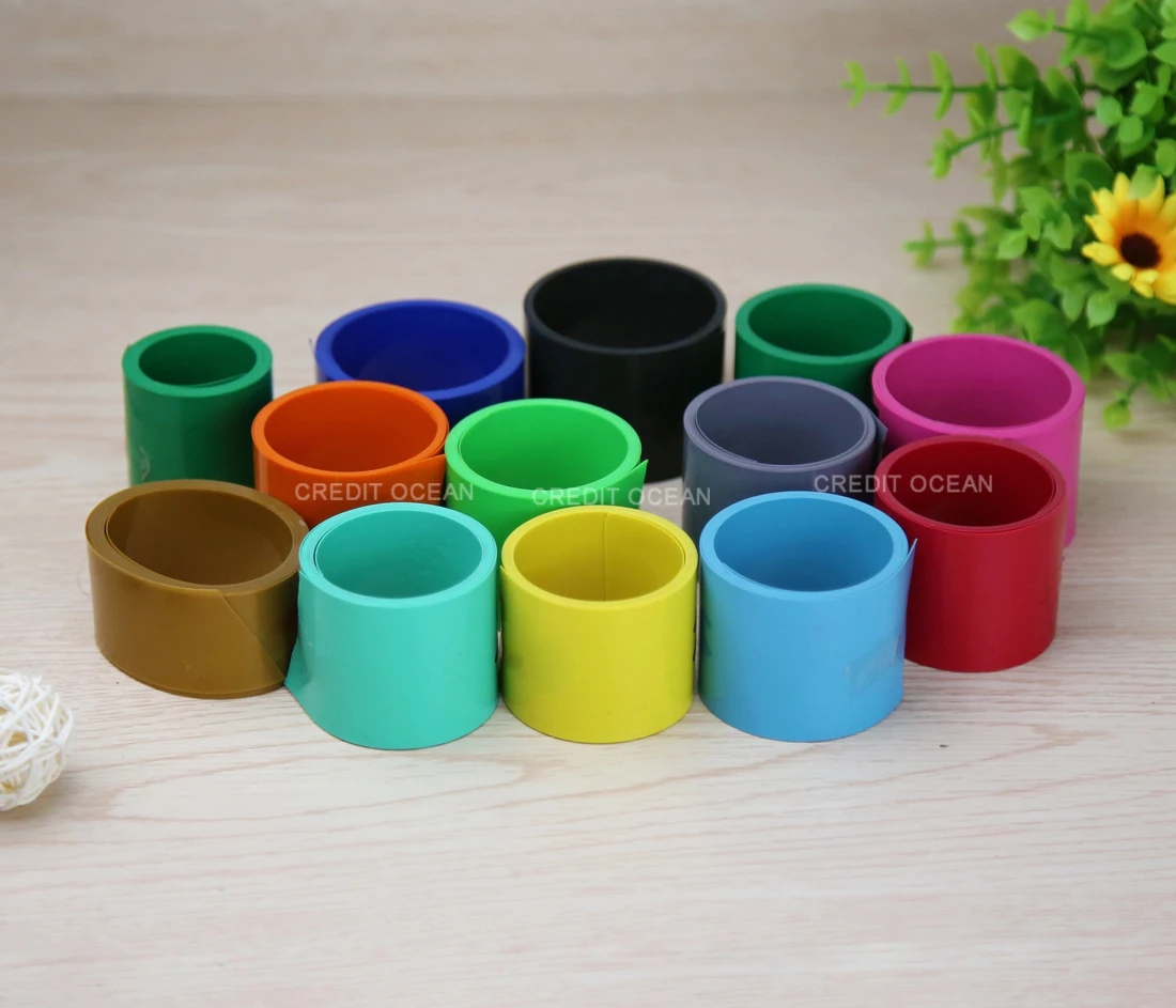 Credit Ocean Transparent Colored Printed Biodegradable Shoe Lace Plastic Cellulose Acetate Shoelace Handbag Lace Tipping Film