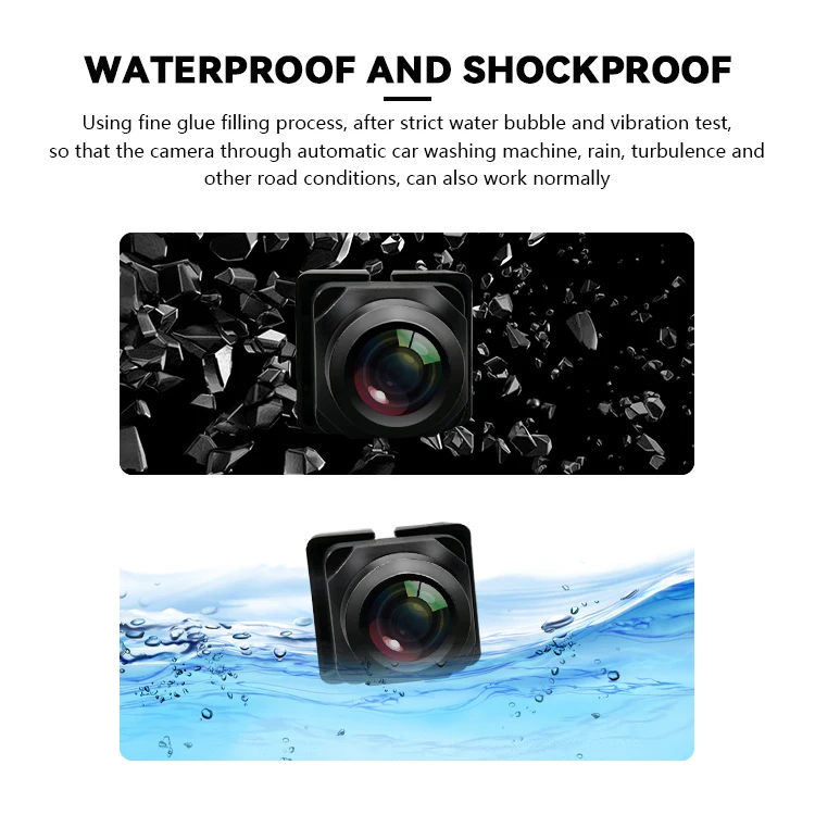 Wemaer Auto Electronics Ahd 720P Particular Waterproof HD Shockproof Mini Backup Reverse Reversing Camera for Audi A8L 2019 supplier