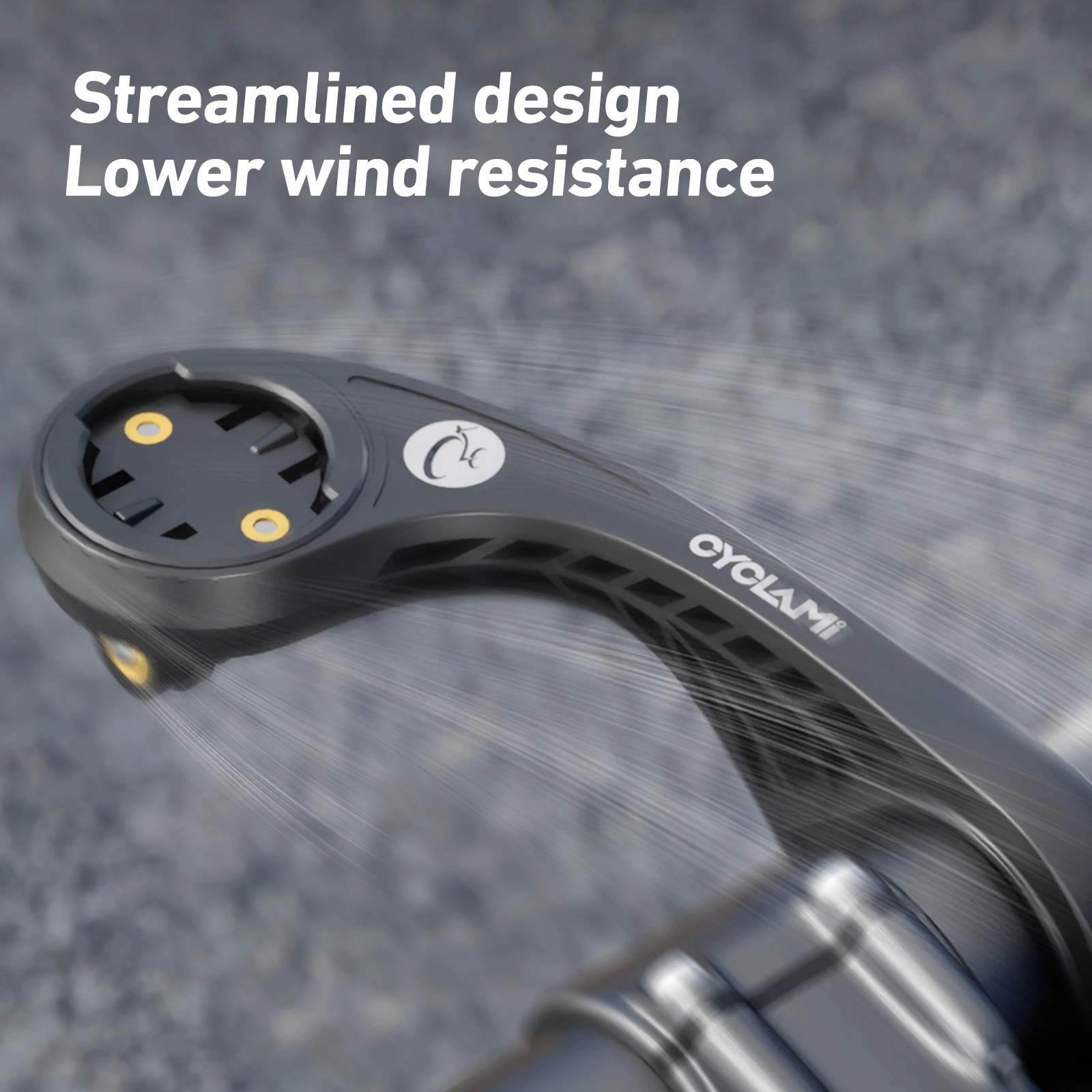 CYCLAMI S2 Wireless Computer Mount, 31.8mm Bike Handlebar Holder