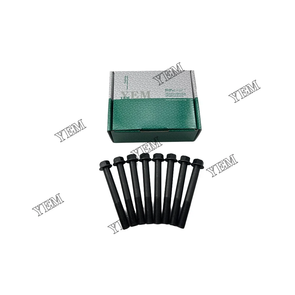 Agricultural Engine Parts V3300 Cylinder Head Bolt Set Diesel Engine for Kubota