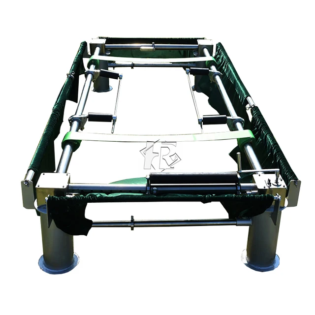 European Style Cemetery Lifting Coffin Lowering Device Manual Power Metal Placement Arm Coffin Lowering Rack Funerary Accessory