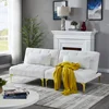 White Teddy + Fabric + 2 Seat