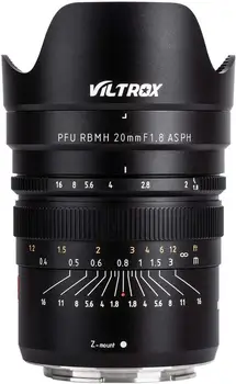 Viltrox 20mm F/1.8 Wide-Angle Full Frame Manual Focus Prime Black  Lens for Sony E-Mount  Manual Focus detail image