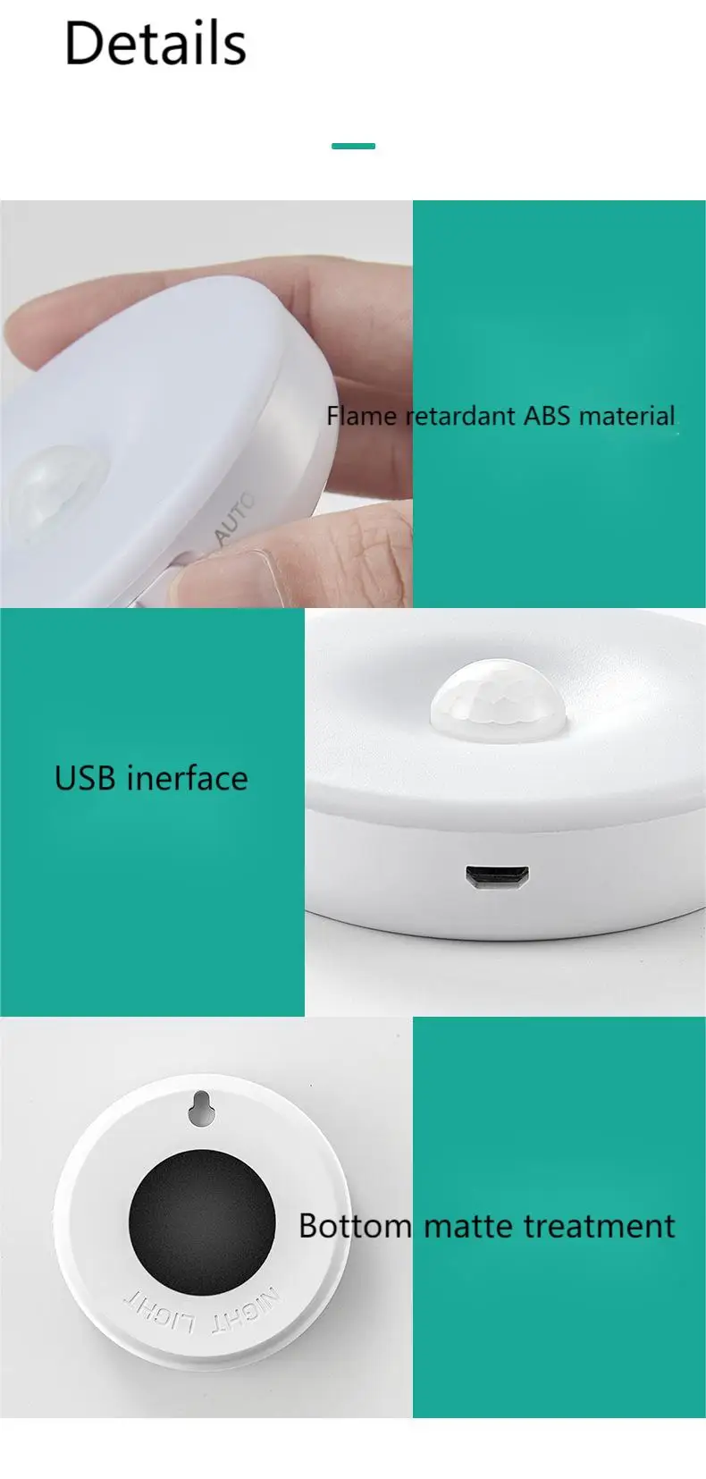 Smart Home Lights Motion Sensor Light LED Night Lamp LED Night Lights