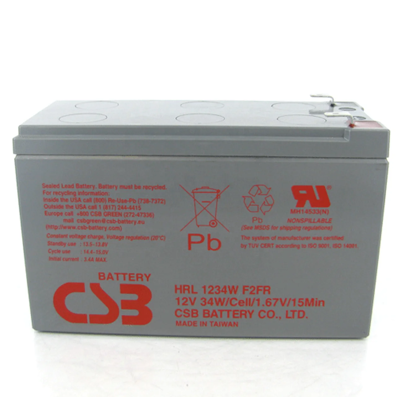 12v 34w. Аккумуляторная батарея CSB hrl1234w f2 fr. CSB HRL 1234w f2fr. CSB батарея hr1234w (12v, 9ah, 34w) клеммы f2. Аккумулятор CSB HR 1234w f2 12v 34w.