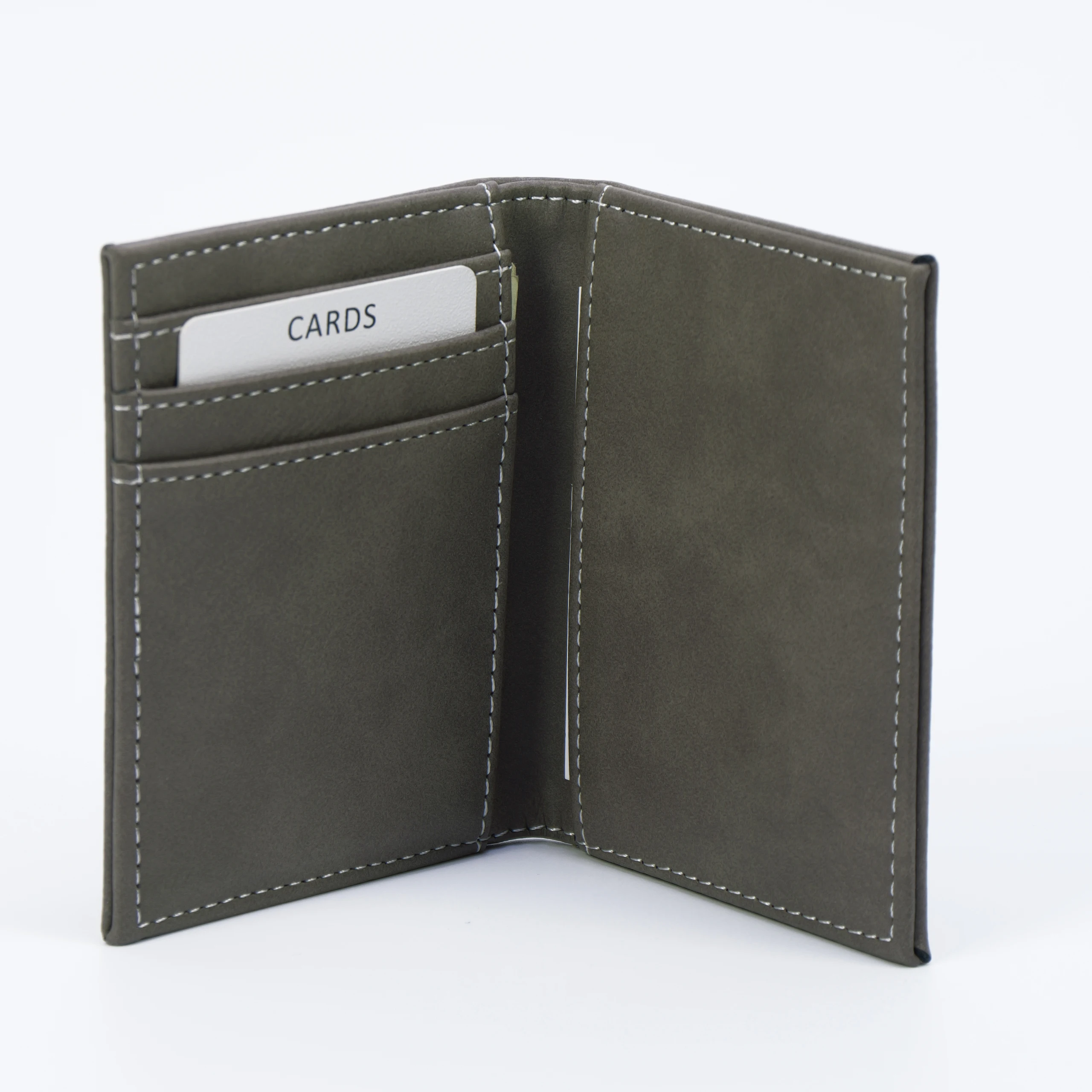 Carteras de Cuero PU Personalizadas al por Mayor, Delgadas, para Grabado  Láser, Billeteras de Cuero Sintético Grabables con Láser para Hombre