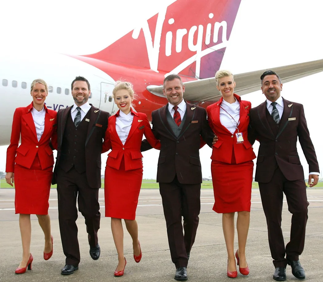 Eurowings Airline Flight Attendant Uniforms - Sky Blue & Burgundy ...