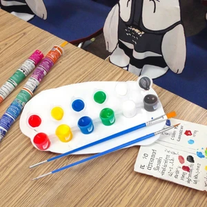 Acrylic Watercolor Set for Kids 12ml with 3ml Paper Medium Art Supplies for Drawing & Painting Activities for Parties & Favors