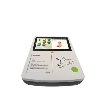 Hot Sale JZ-HECA6 Digital Veterinary ECG Electro Cardiograph  Machine Factory Supply CE for Animal Medical Equipment Monitoring