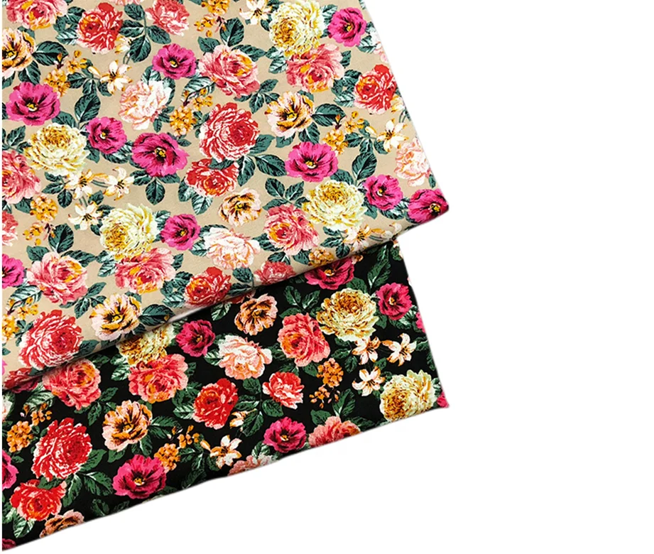 Высококачественная 100% вискозная ткань для одежды платья чистая рубашек