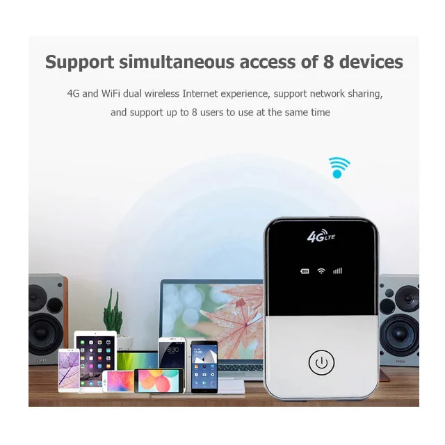 4g Lte Pocket Wifi Router Car Mobile Hotspot Wireless Broadband Wifi