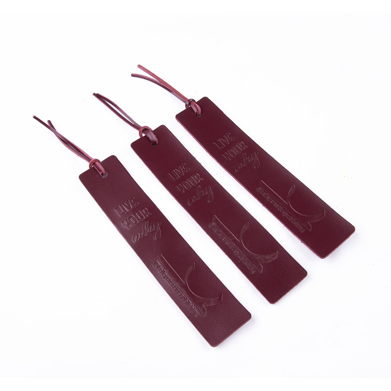 
 Классическая Закладка из натуральной кожи, цвет и форма под заказ  