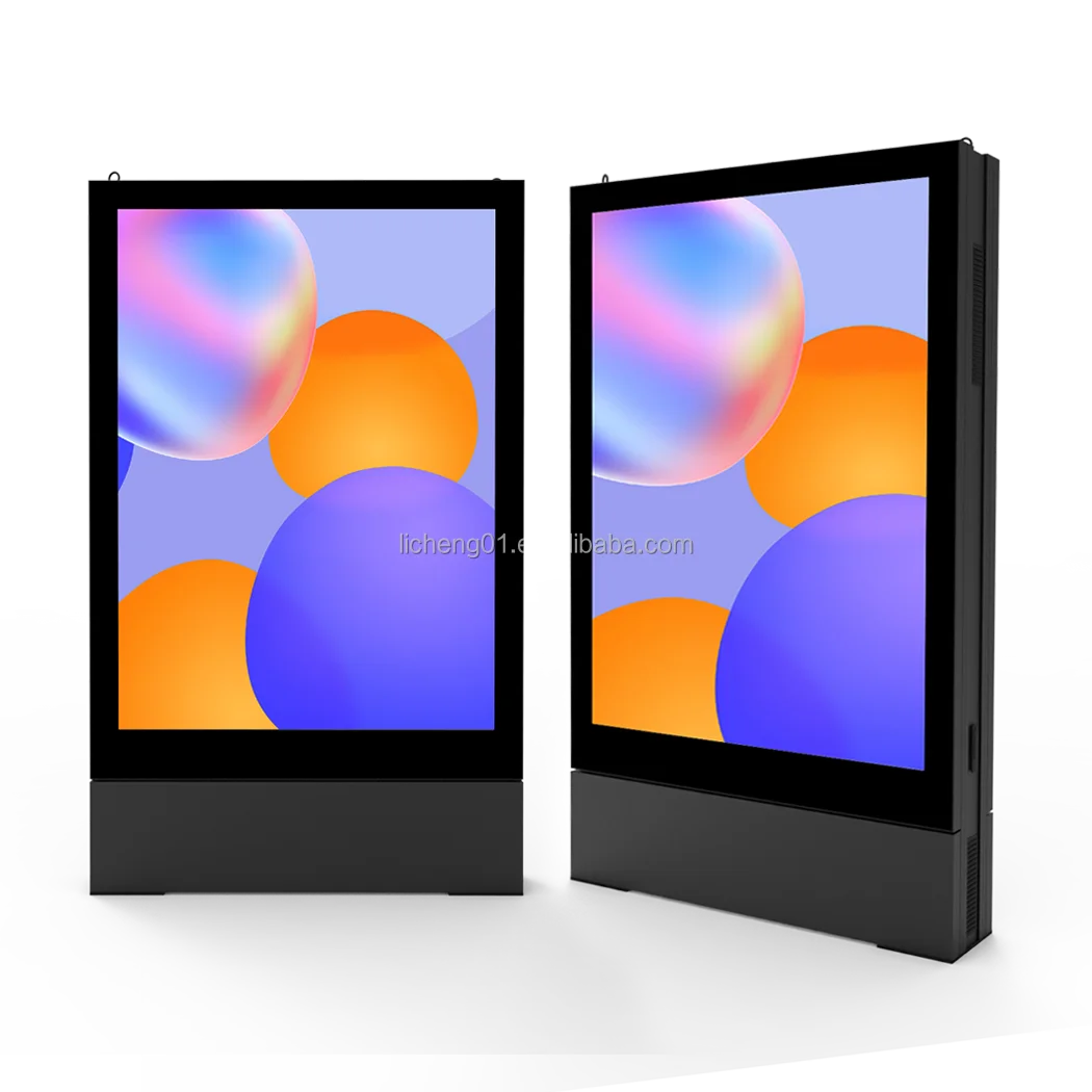 Led Totem Frame Factory Outdoor hd Led Display Message Sign Board Companies with ...