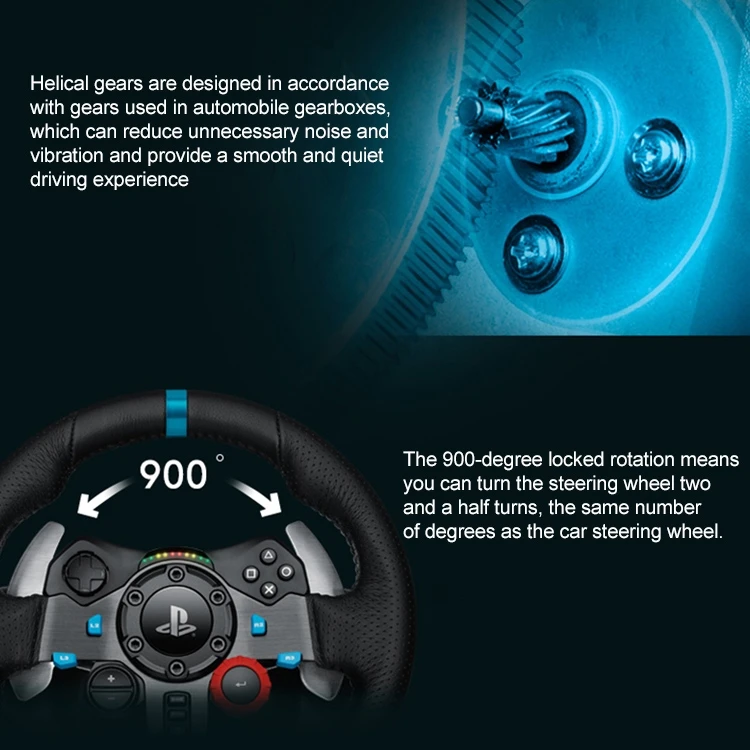 Logitech G29オリジナルレーシングハンドルペダルシフトレバー