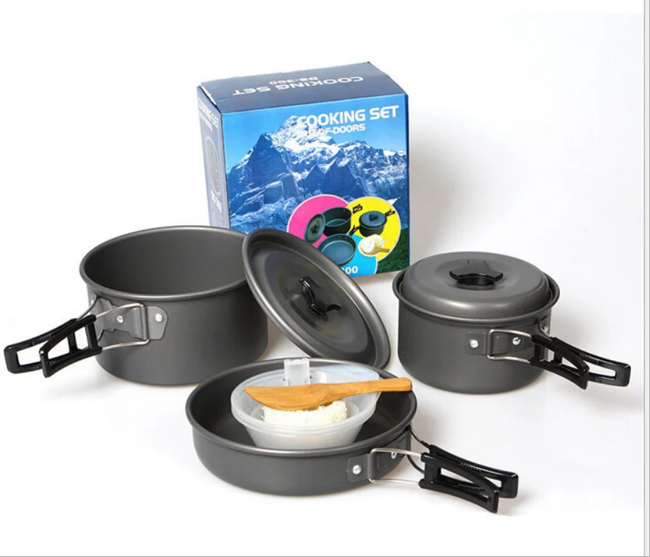Camping Portable Pot Set Outdoor Pot Set Outdoor Supplies Camping