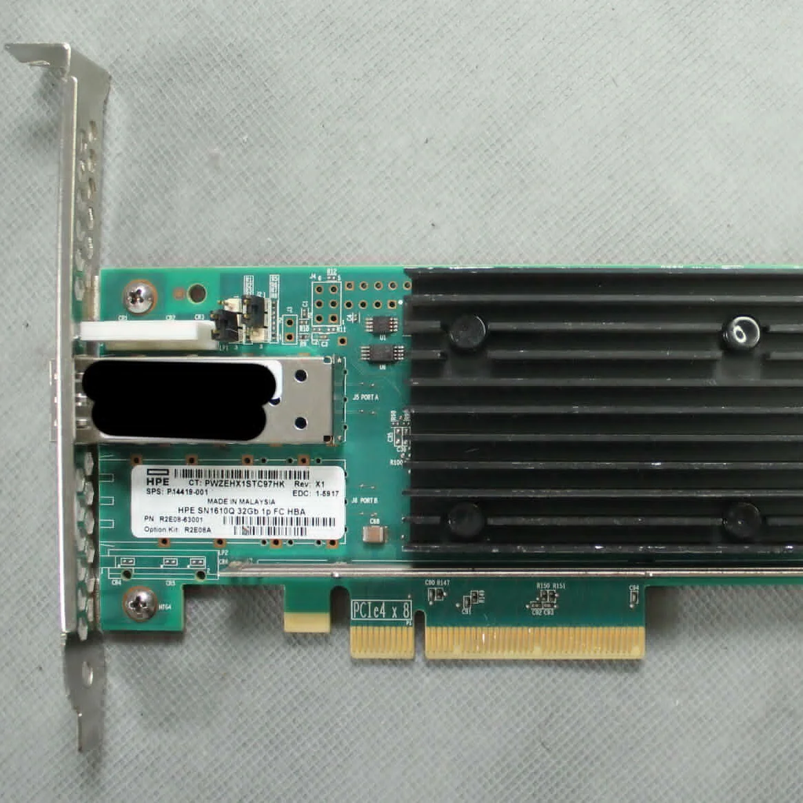 HP R2J62A SN1610E 32Gb 1ポート FC ホストバスアダプター HP R2J62A SN1610E 32Gb 1ポート FC ホストバスアダプター