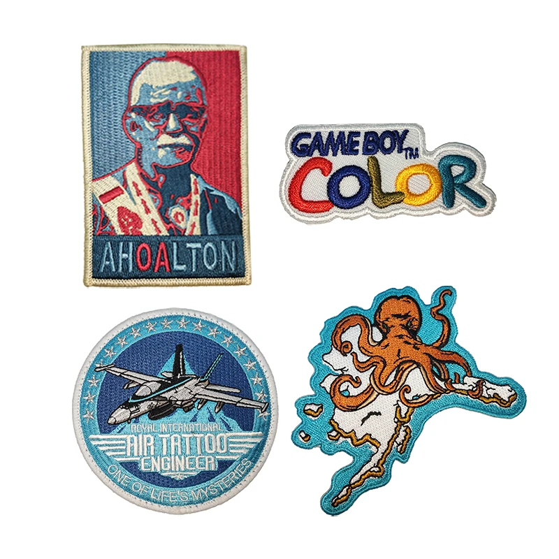 Custom iron on name patches for sports teams AWELLS