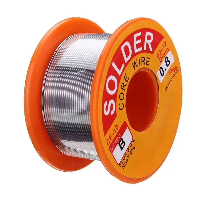 Non Corrosive Soldering Welding Iron Wire 0.8mm Reel Tin Lead Rosin Core Solder