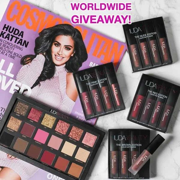 
Huda насыпной блеск для губ, серебряный блеск для губ, 4 мини-набора, частная этикетка, глянцевый набор, четыре матовых антипригарных помады 