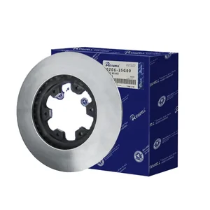High Quality  Auto Car Parts Front Brake Rotor Disc Brake Drum Disc 40206-35G00 for Nissan 40206-35G00