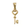 09-clé d'amour n°2 pièces d'or