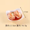Scallop-four-corner dish (no magnet)