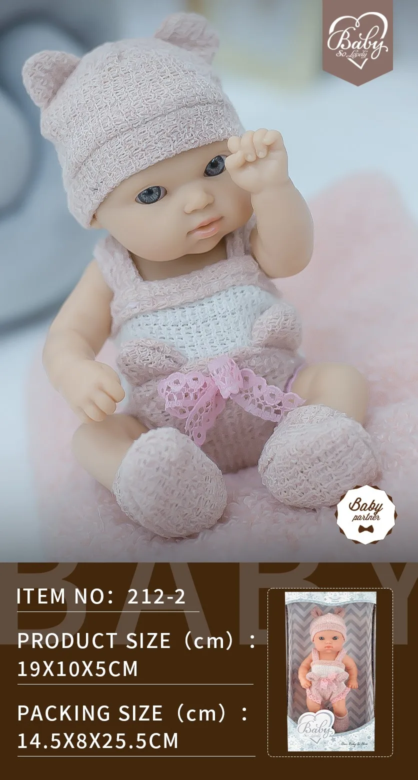213 3 15 Inch Lifelike Reborn Soft Body Sleeping Realistic newborn Full