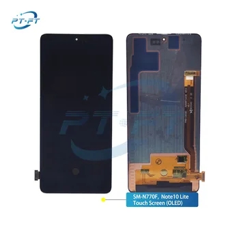 Note10 Lite mobile phone lcd display Combo OLED Quality Touch Screen Replacement For Samsung Galaxy Note 10 Lite N770