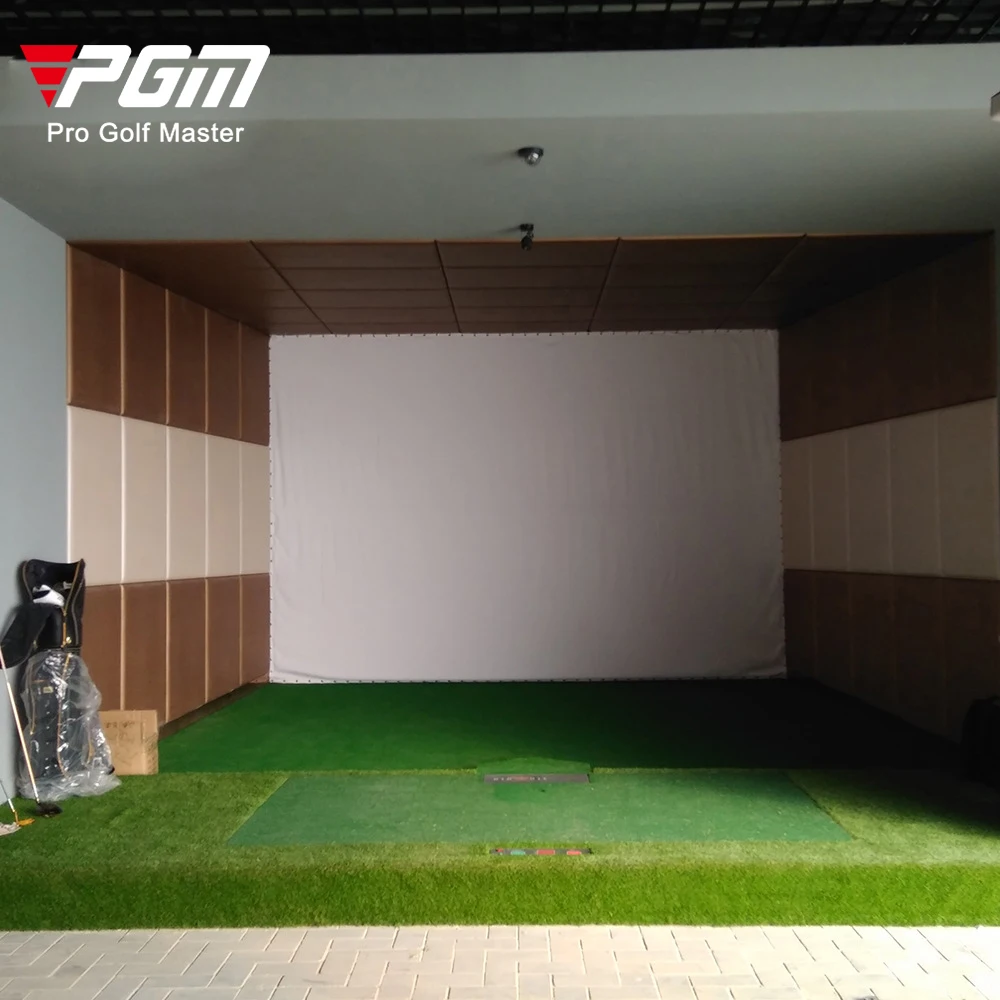 Source PGM MNQ010 double couche durable simulateur de golf impact  projecteur écran maison intérieur golf impact écran on m.alibaba.com