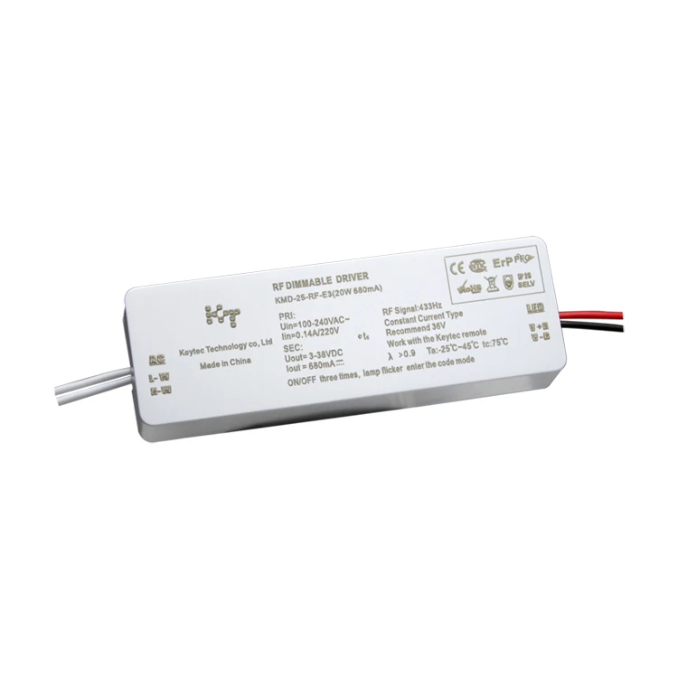 Inventronics Led Driver Keytec1 Kmd08rfe3 Ip20 100240vac 8w 36v