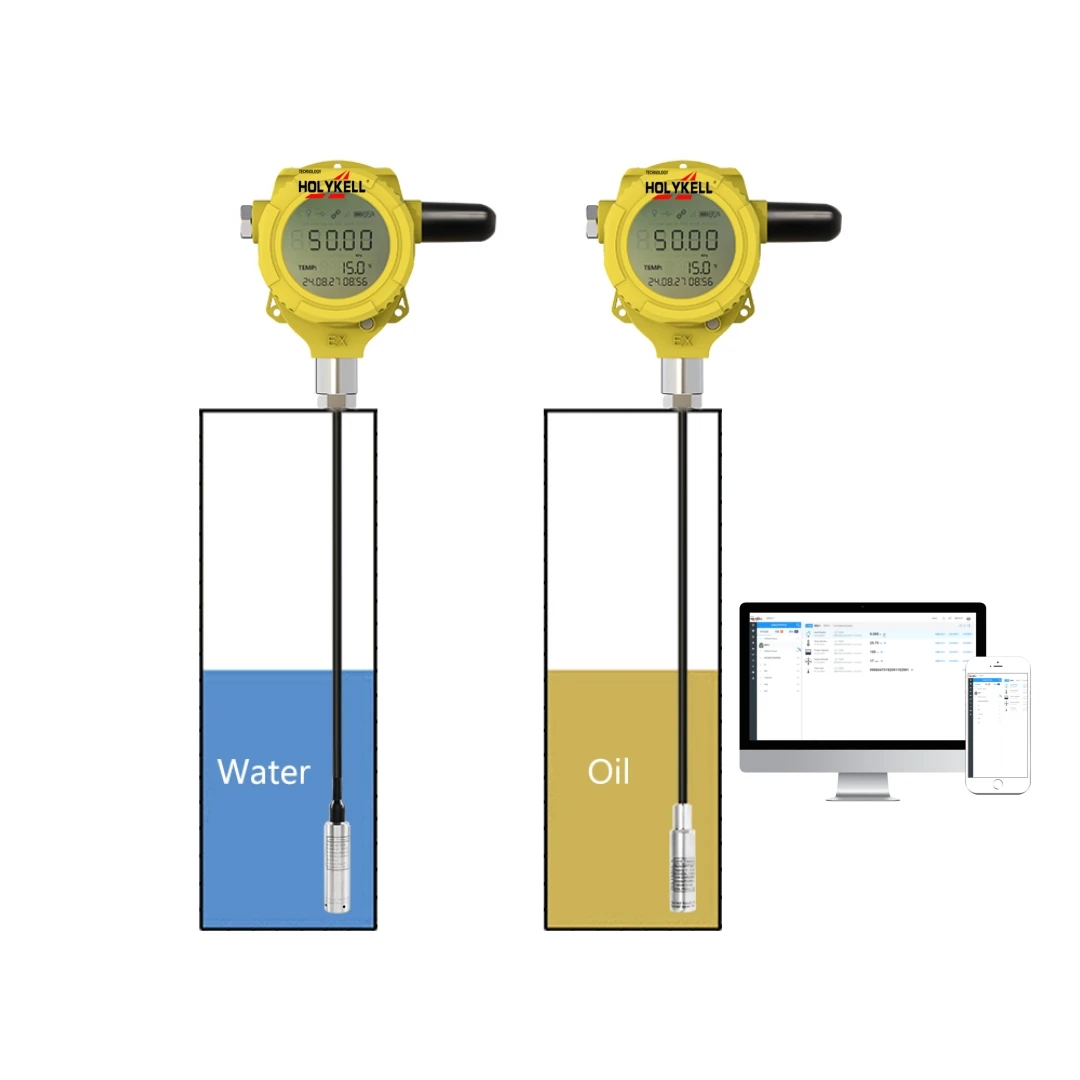 GPS Tracking Fuel Liquid Remote 4G LoRa Wireless Alarm Water Tank Level Sensor Monitoring System