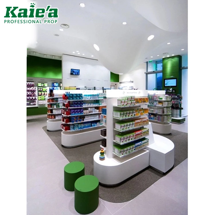 木製薬局医療店什器貿易薬局ショーケース棚| Alibaba.com