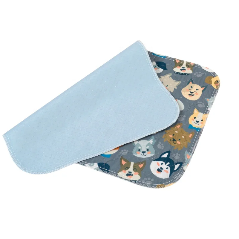 Washable Puppy Pads Dog Training Pads Waterproof dog pee pads manufacture