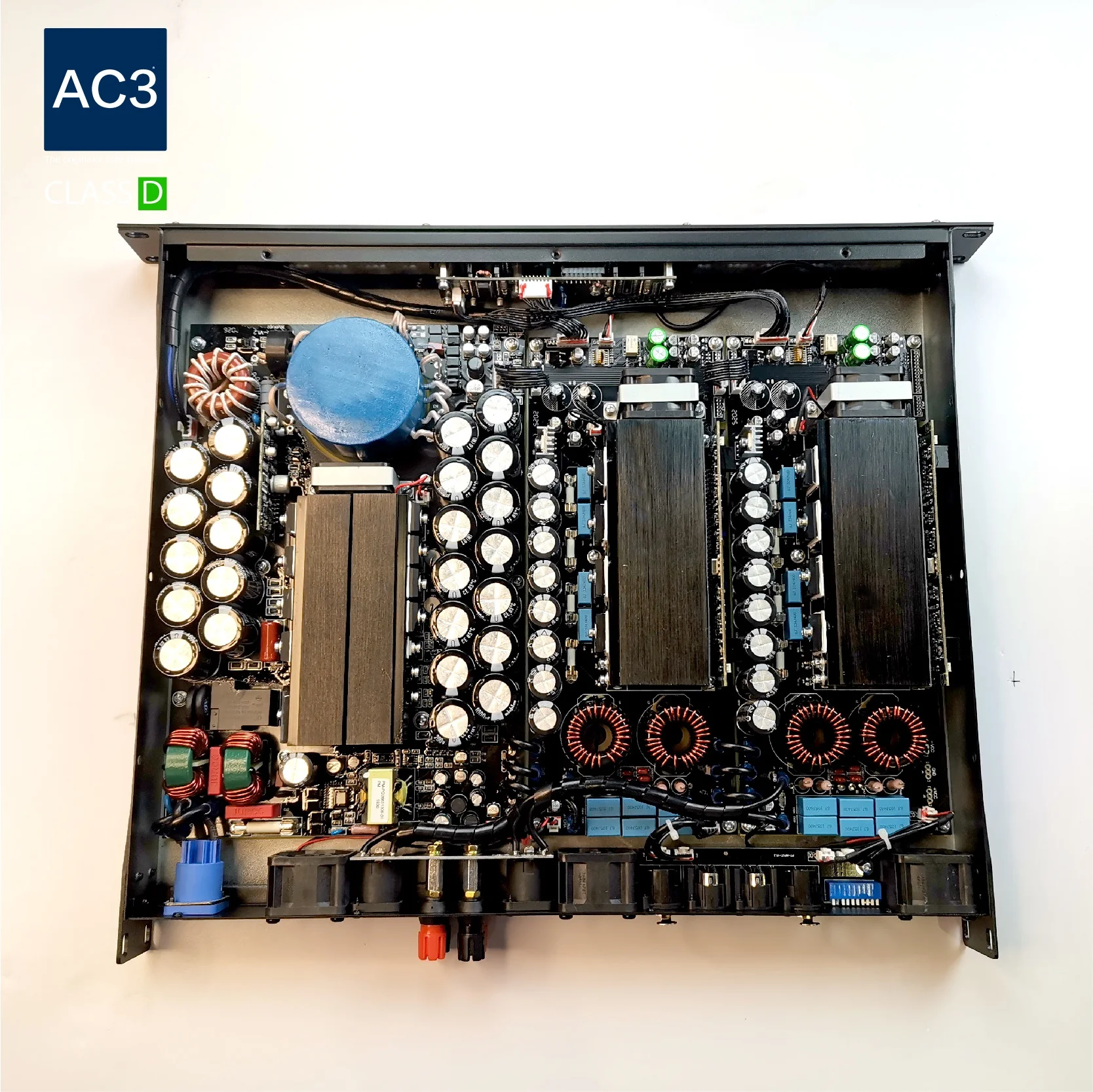 Professional 1U Two Channels Digital Power Amplifier 2600w Suitable for Performance Sound System High-powered Subwoofer