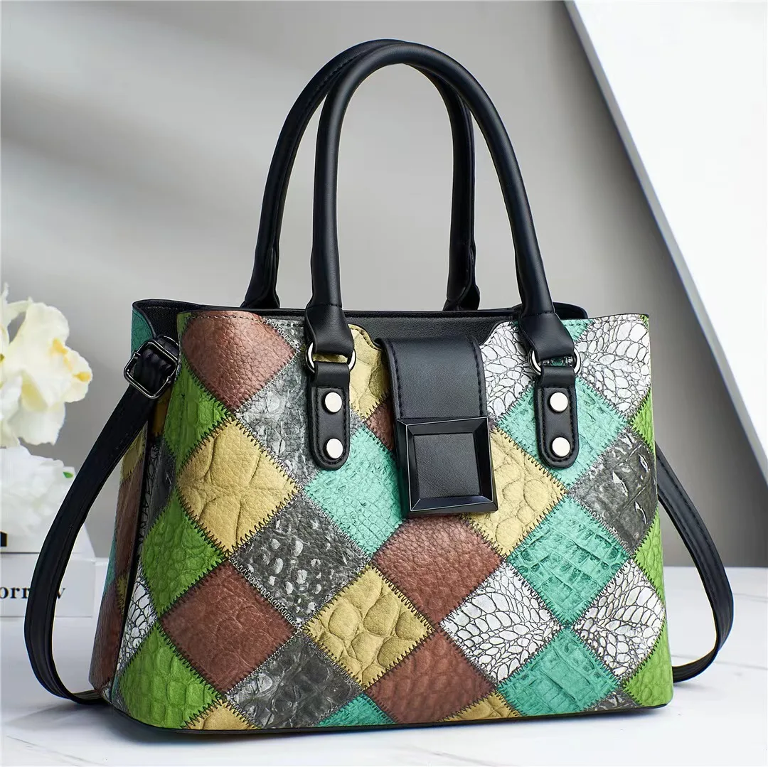 2023 Luxury Fashion Designer Pu Leather Ladies Hand Bag Womens Shoulder