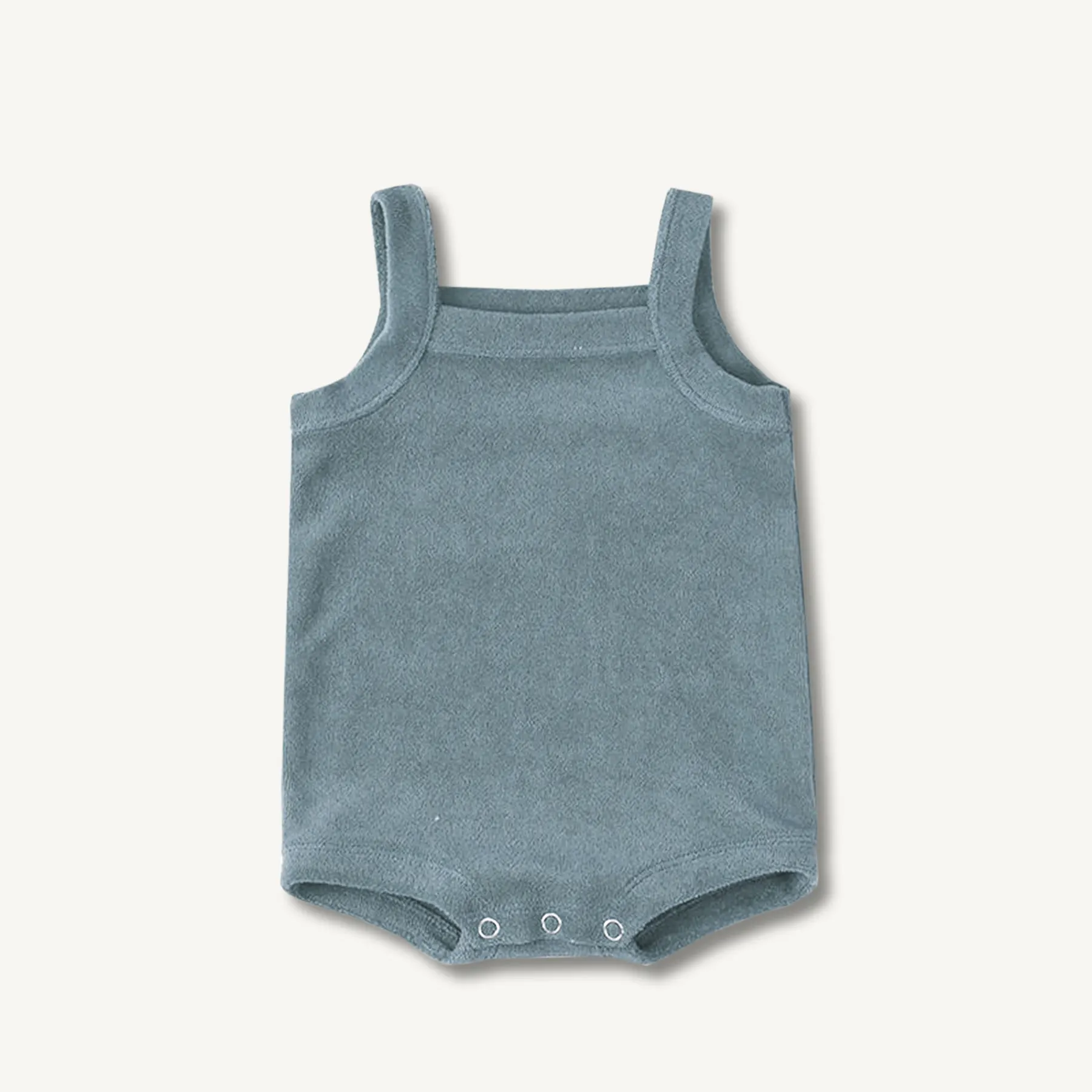 Customize Baby Clothing Terry Towel Fabric Sleeveless Terry