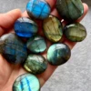 Labradorite Palm Stone