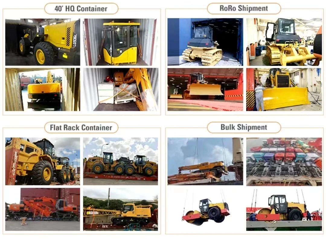 SDLG 956 Used Wheel Loaders With Caterpillar Engine High Performance