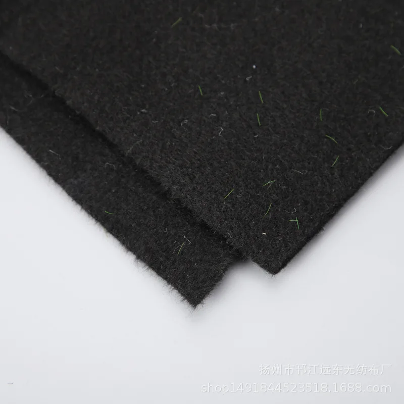 Schwarze Hochtemperatur-Kohle-Filzfaser-Schweißdecke – Funken- Und Hitzebeständig, 30 Cm