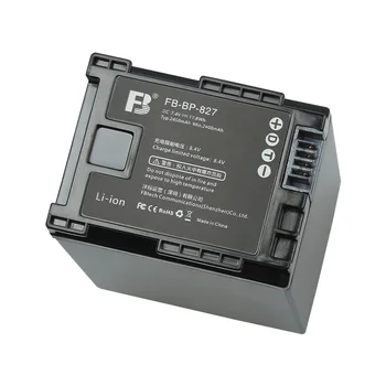 FB-BP-827 Bp827 2450mAh 7.4V Lithium Battery Camera Digital Battery for Canon  HFM400 HFM40 FS22 FS21 FS200 HG21 detail image