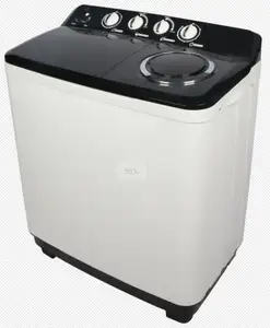 Semi-Automatic Twin Tub Washing Machine 10-12kg Capacity Energy Efficient Portable/Mini Design for