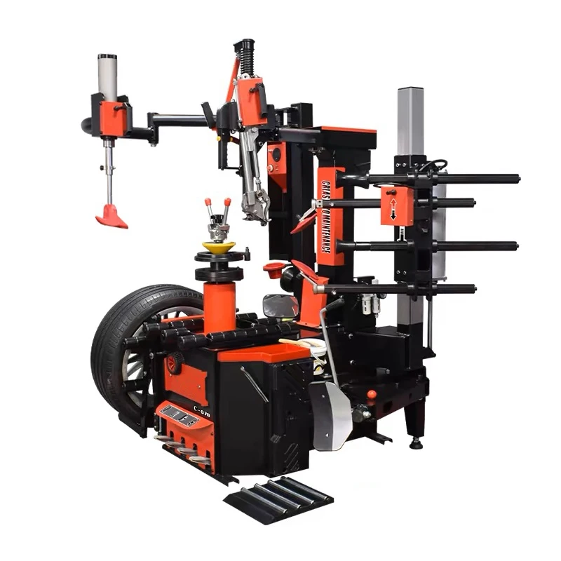 Luxury Fully Automatic Tire Changer With Tire Lift Tire Changing Machine